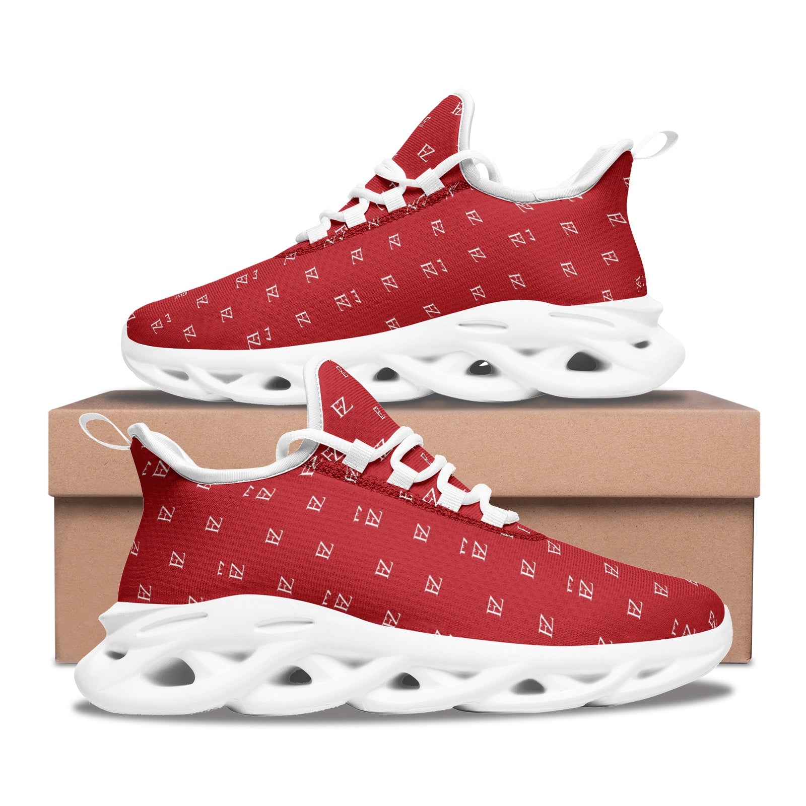 FZ Unisex Bounce Mesh Knit Sneakers