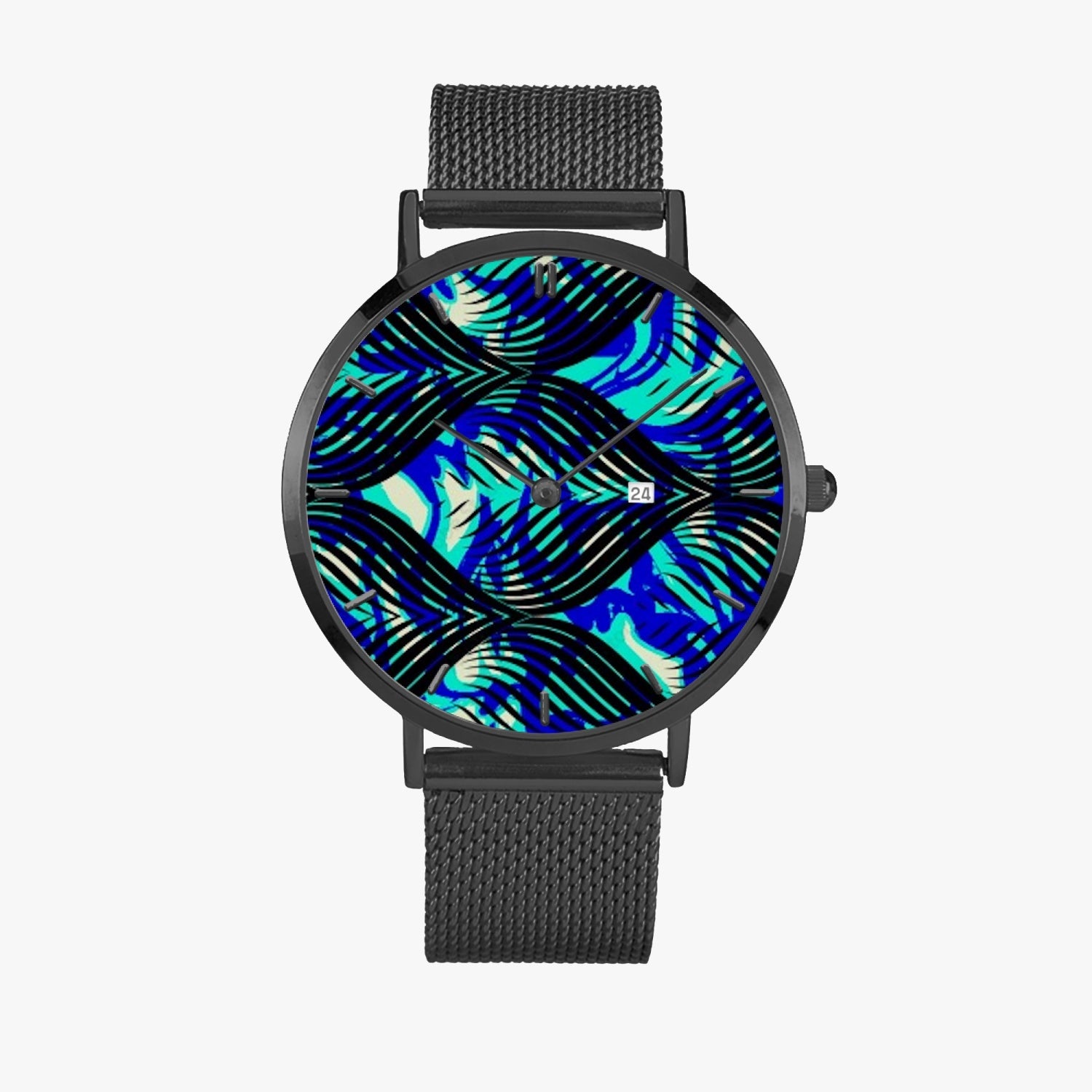 FZ Unisex Stainless Steel Perpetual Calendar Quartz Watch (With Indicators) - FZwear