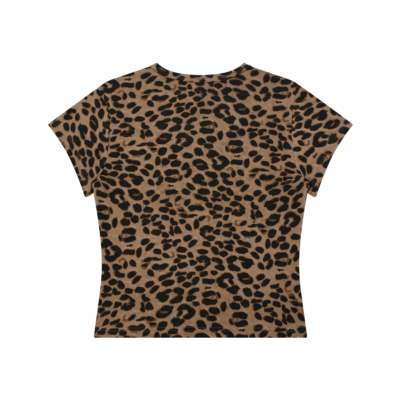 FZ Women’s Leopard Print Or Wah Crop Tee