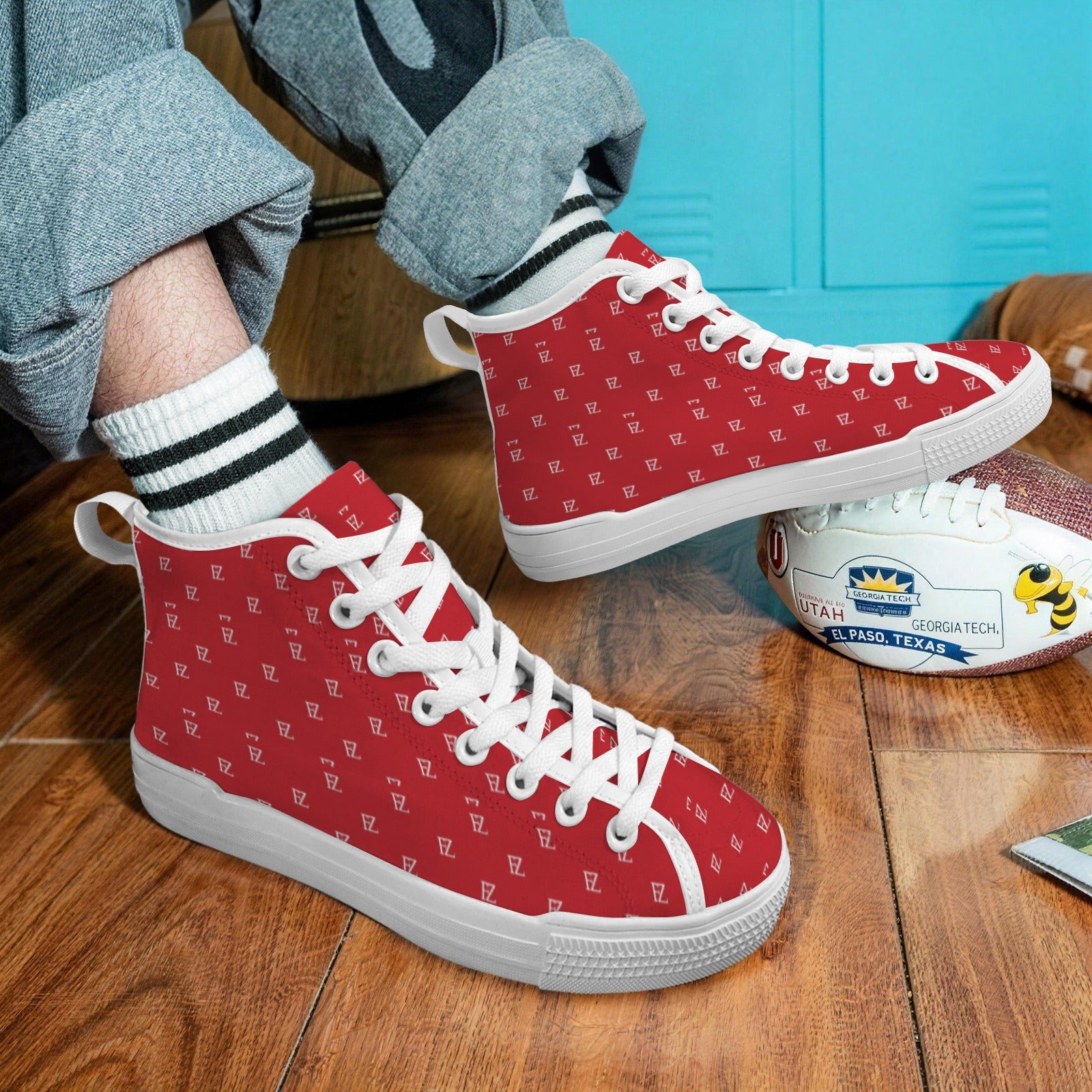 FZ Men's New Vancouver High Top Canvas Shoes