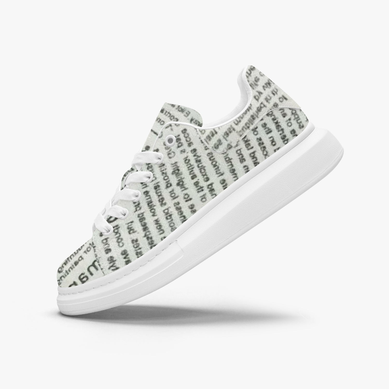 FZ Unisex Leather Oversized Sneakers - FZwear