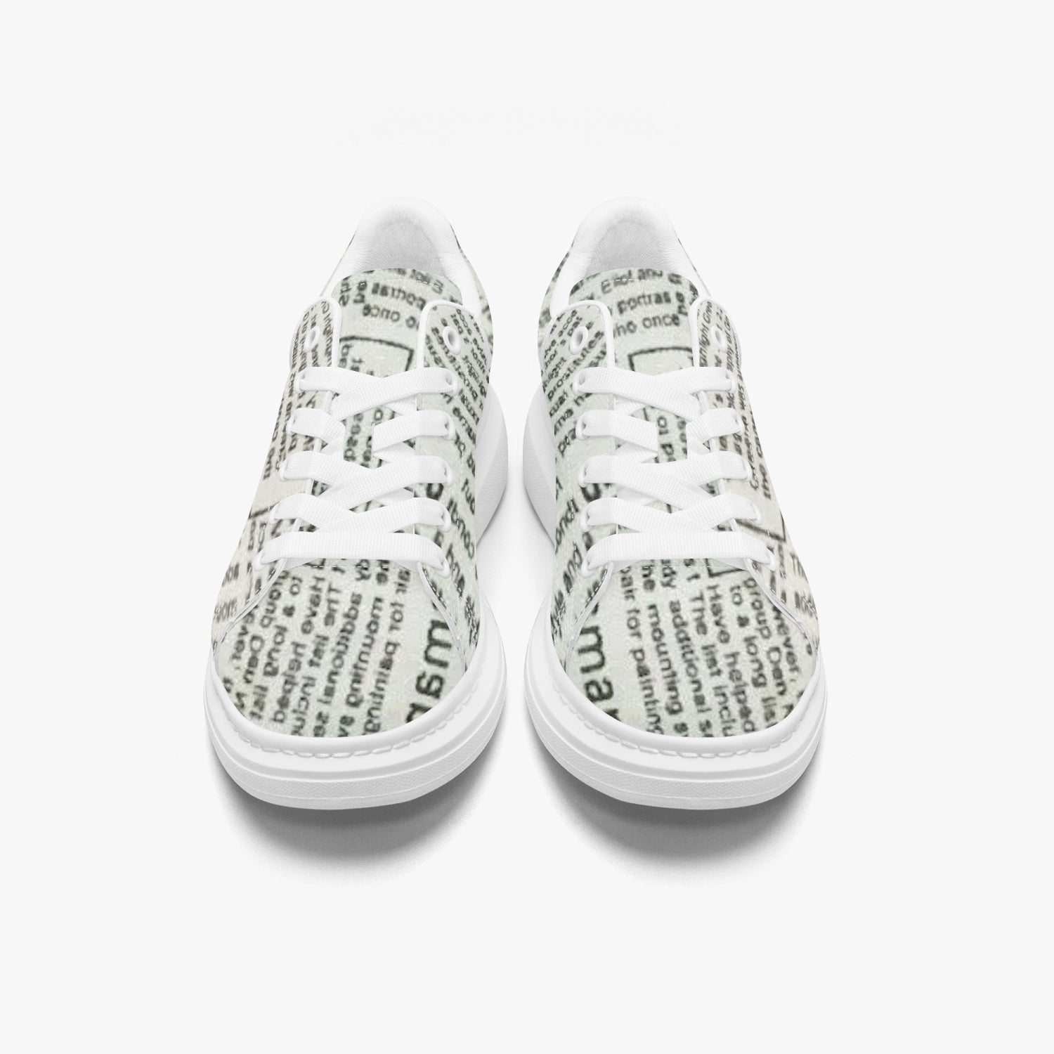 FZ Unisex Leather Oversized Sneakers - FZwear