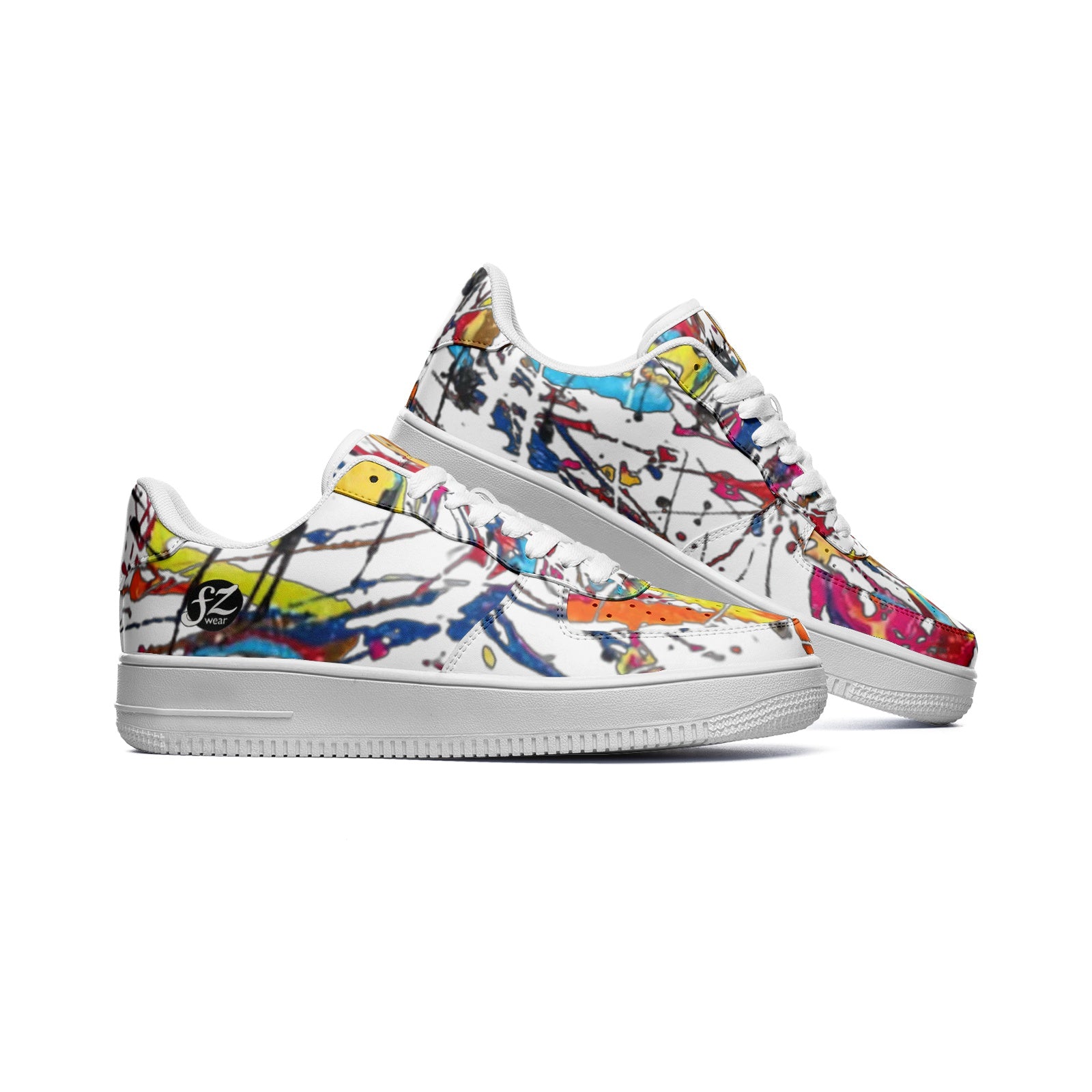 FZ Unisex Low Top Leather Sneakers