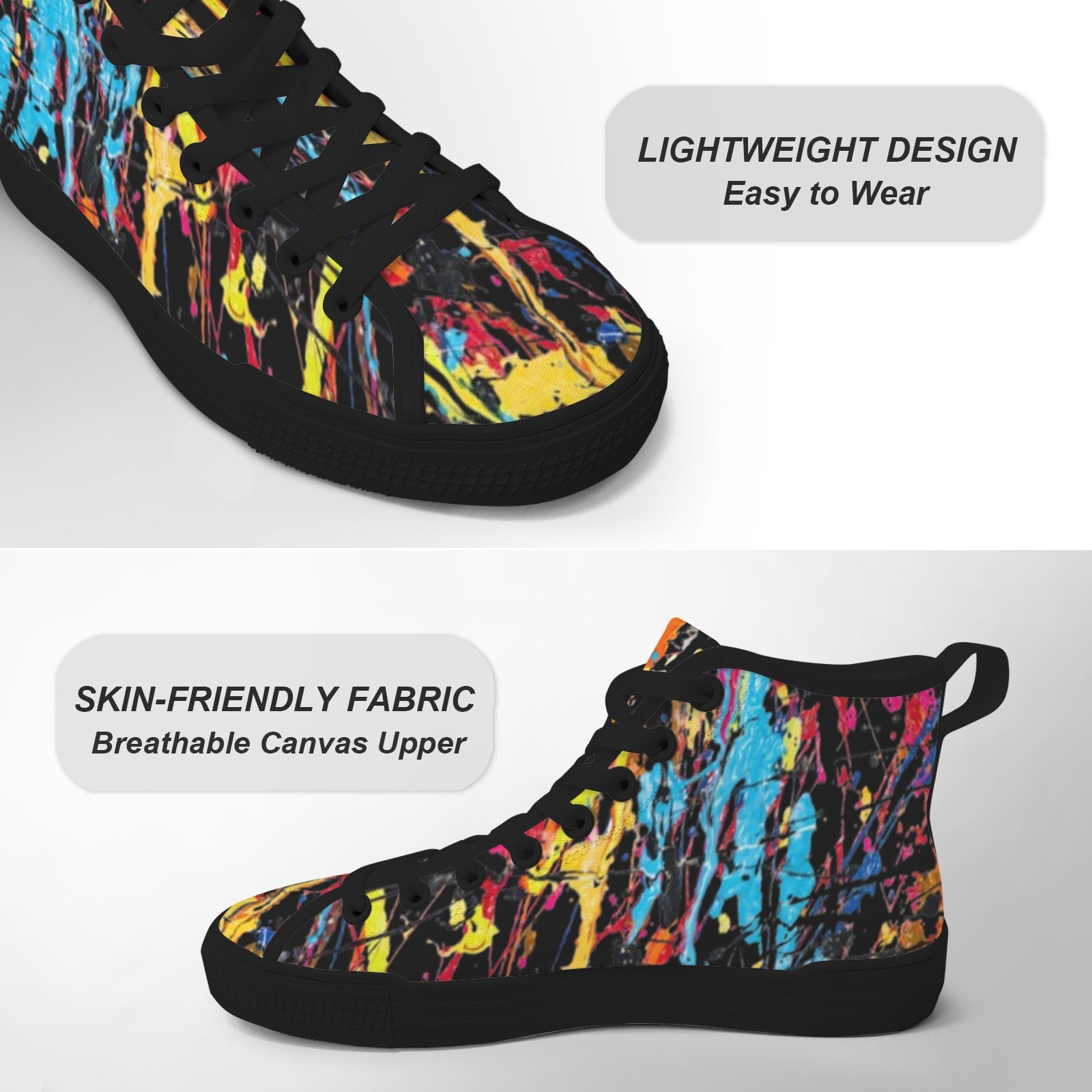 FZ Men's New Vancouver High Top Canvas Shoes