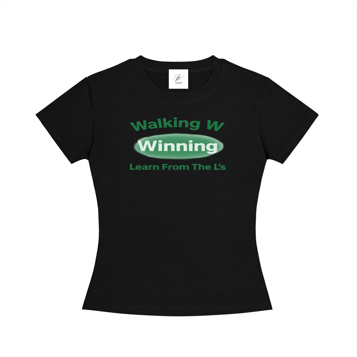 FZ Women's Slim Fit Winning Crewneck Tee