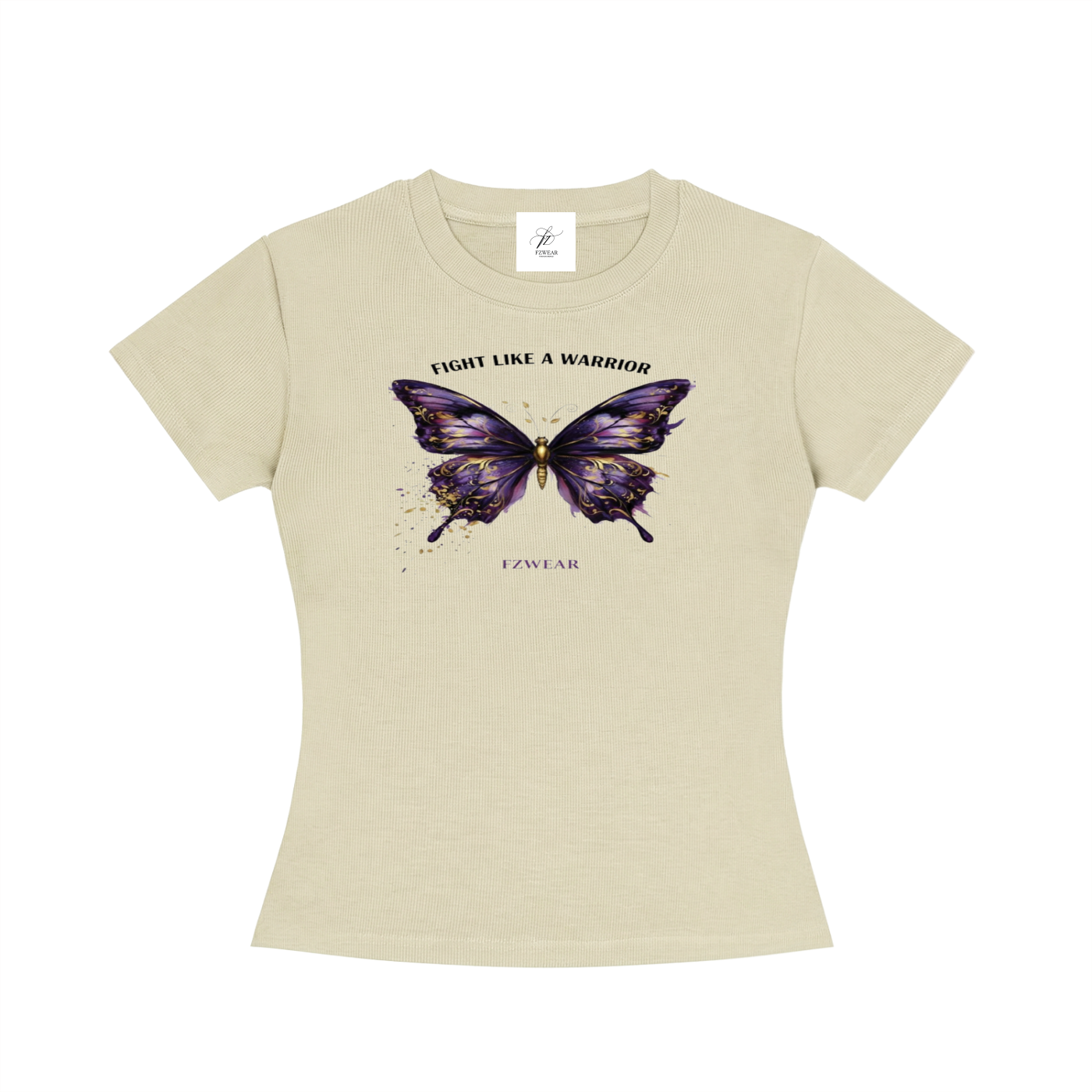 FZ Women's Slim Fit LP Crewneck Tee