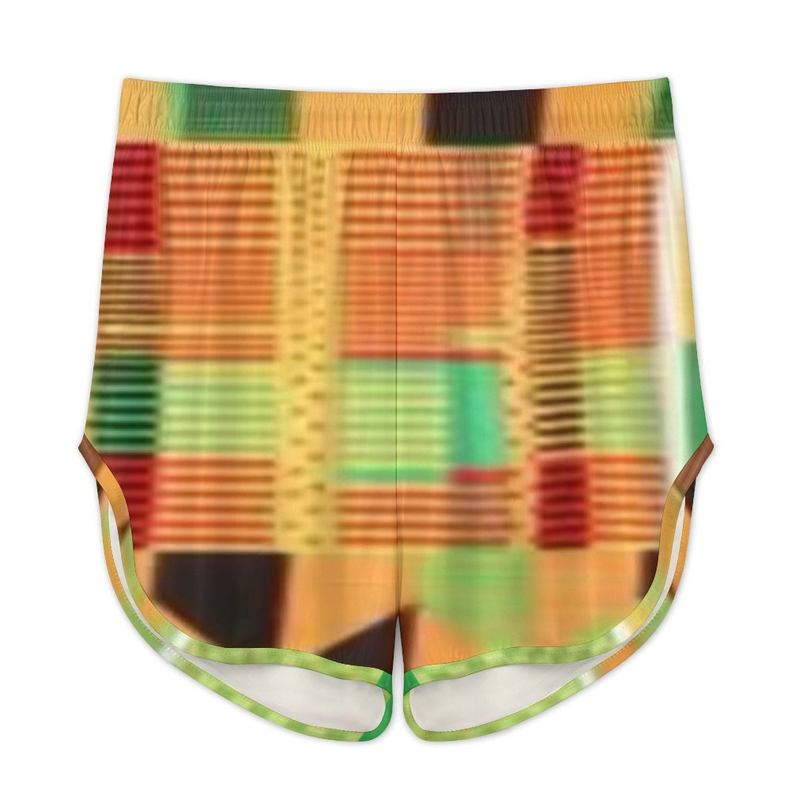 FZ Women's African Print Spaghetti Strap Shorts Pajama Suit