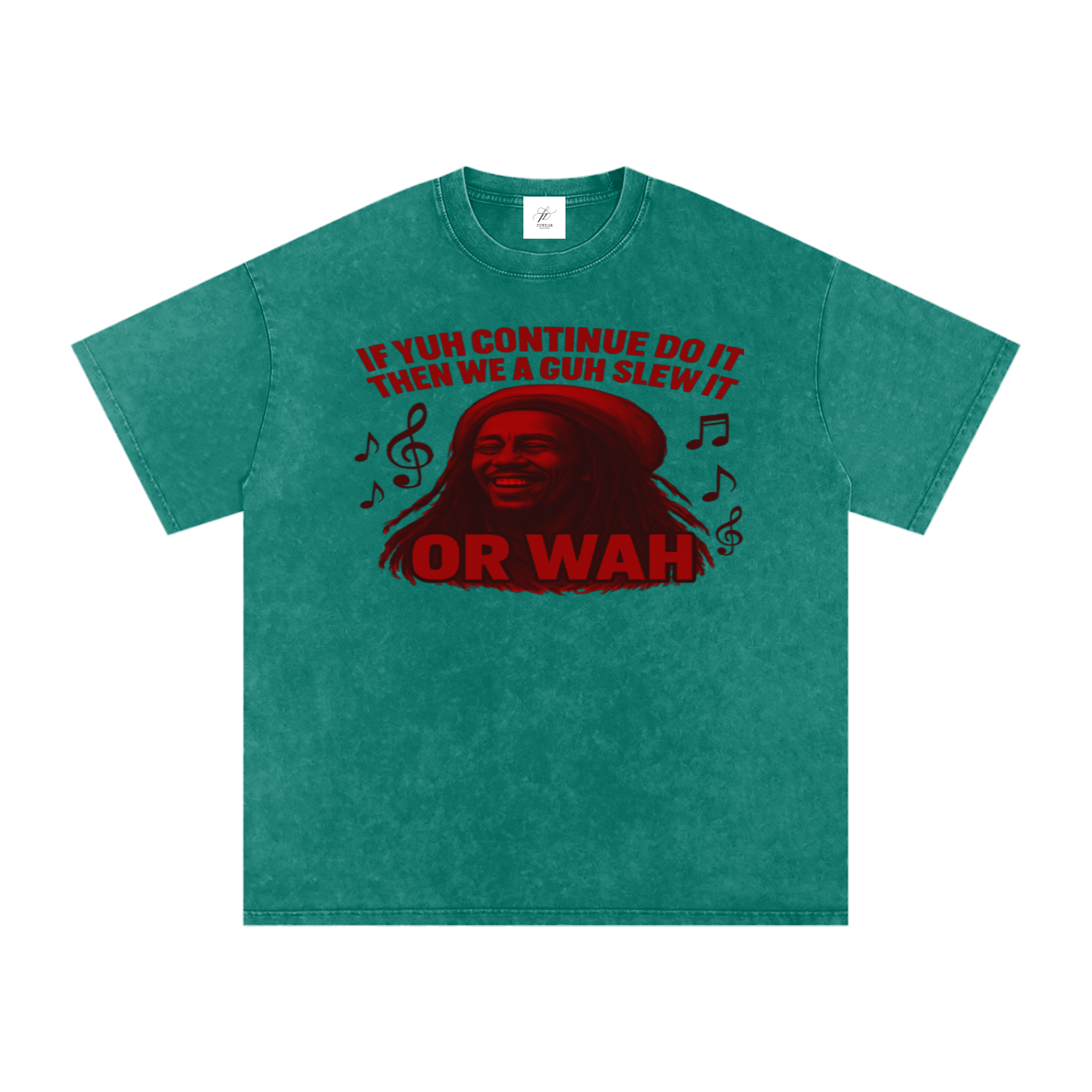 Acid Wash Oversize T-Shirt - 250 GSM