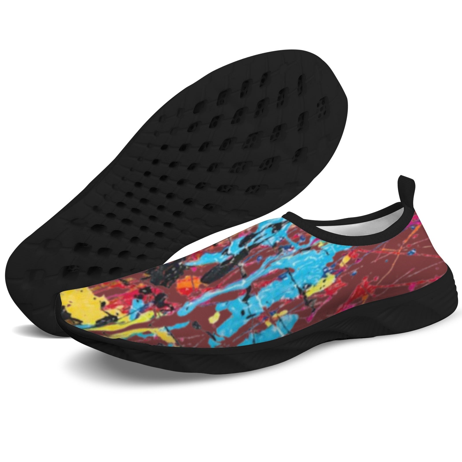 FZ Women's Painted Slip-On Shoes