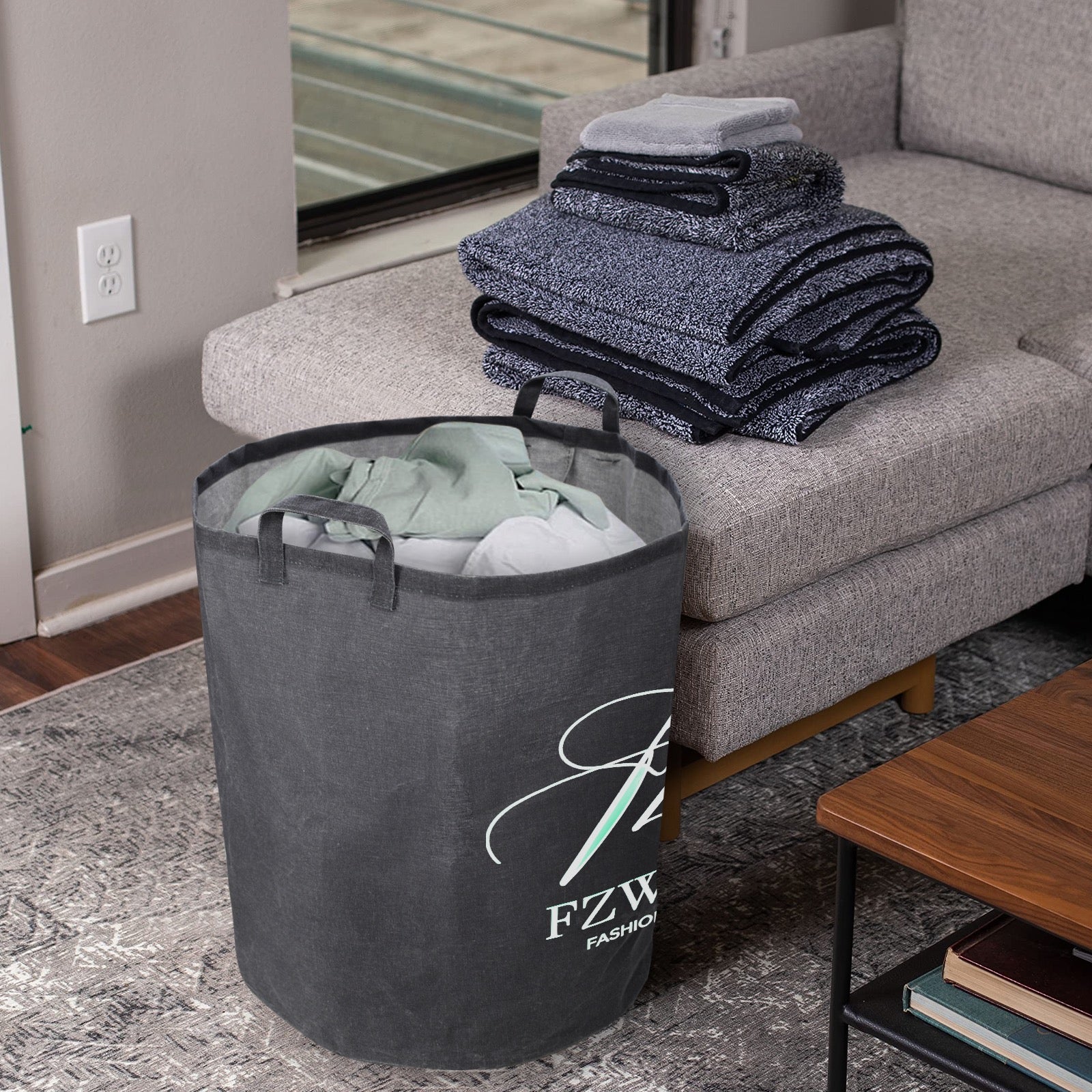 FZ Foldable Round Laundry Basket