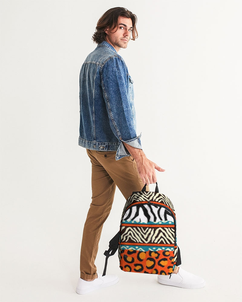 FZ AFRICAN PRINT Large Backpack - FZwear