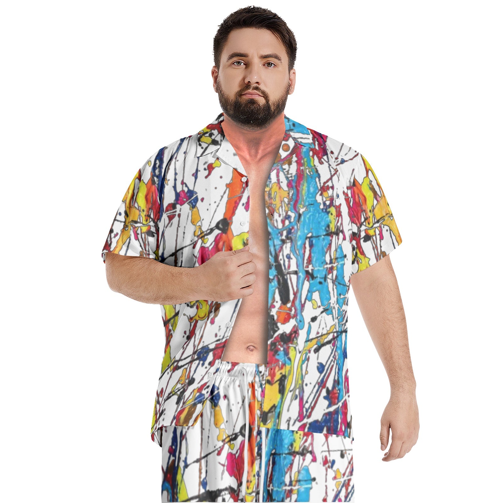 FZ Men's Designer Shorts Suit