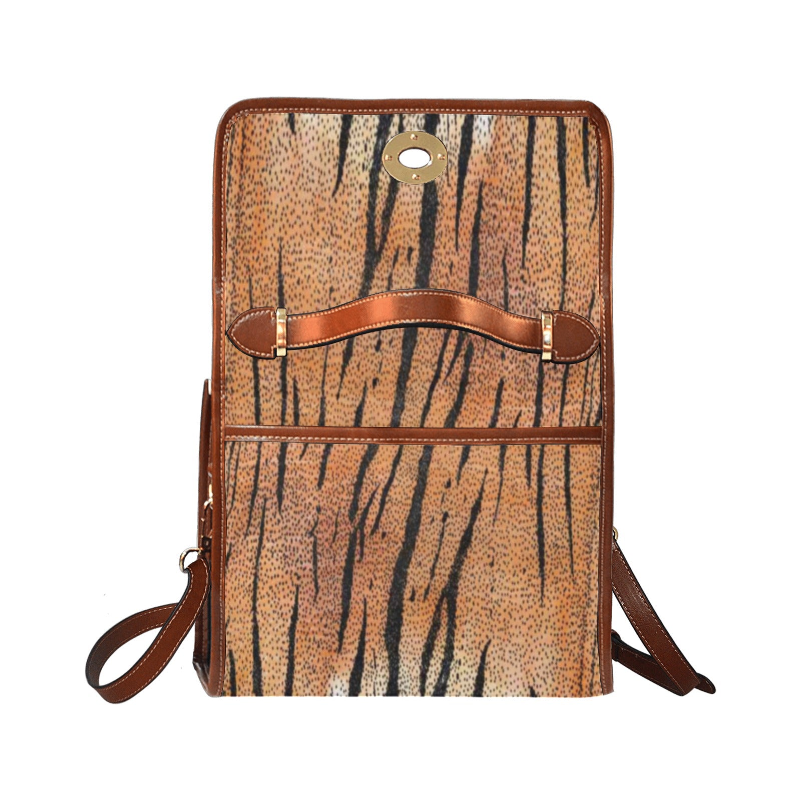 FZ AFRICAN TIGER PRINT HANDBAG 1 - FZwear