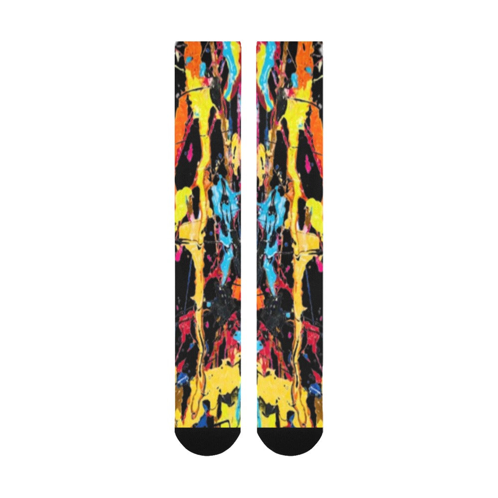FZ Unisex Paint Splatter 3 Socks