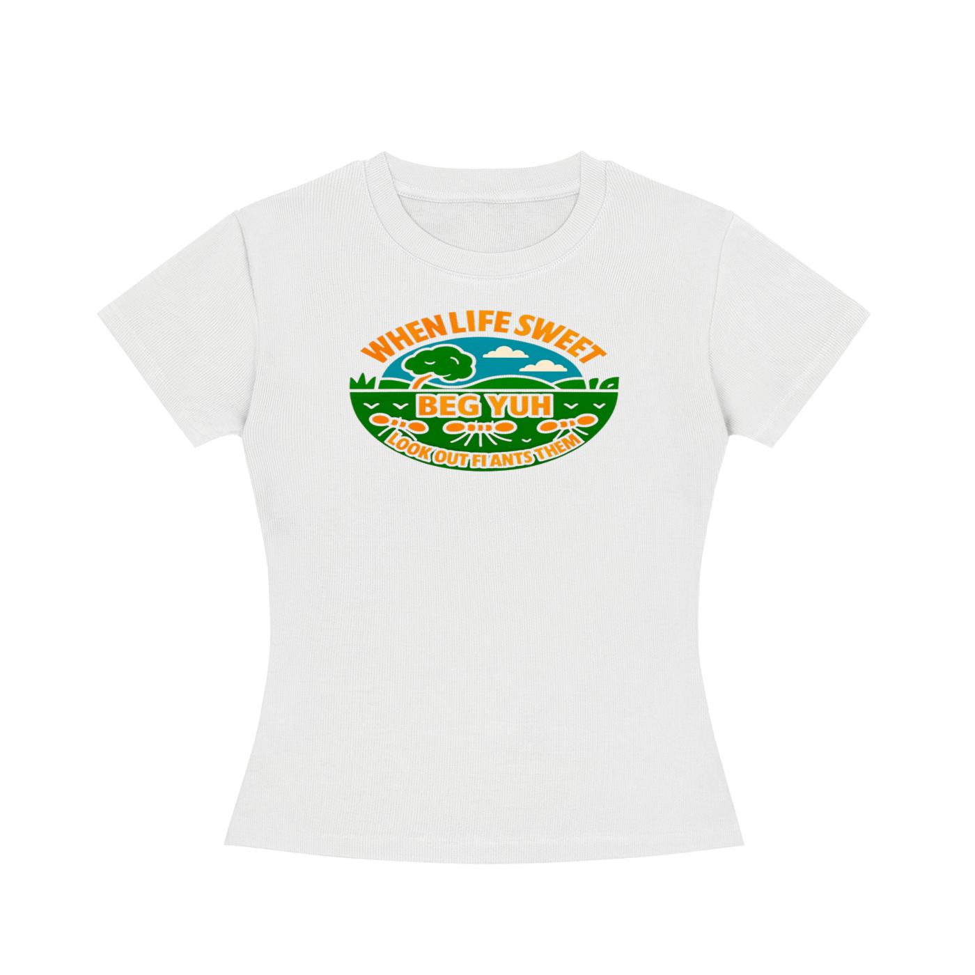 FZ Women's Slim Fit Crewneck Tee