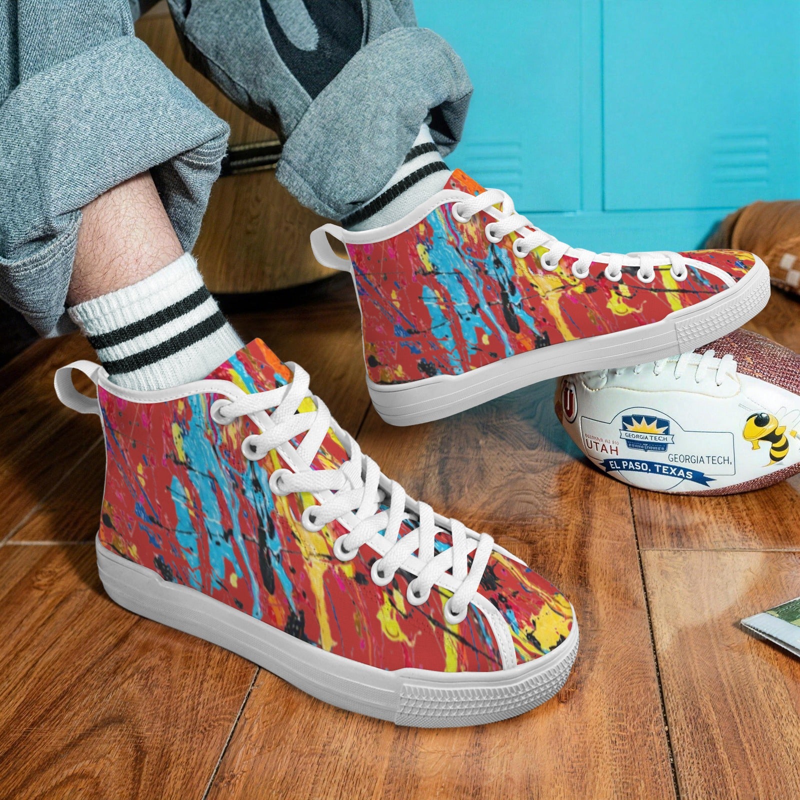 FZ Men's New Vancouver High Top Canvas Shoes