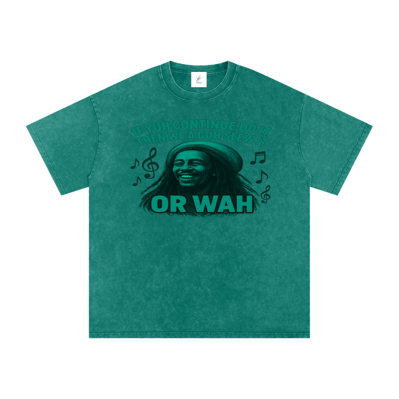 FZ Unisex Acid Wash Oversize Tee
