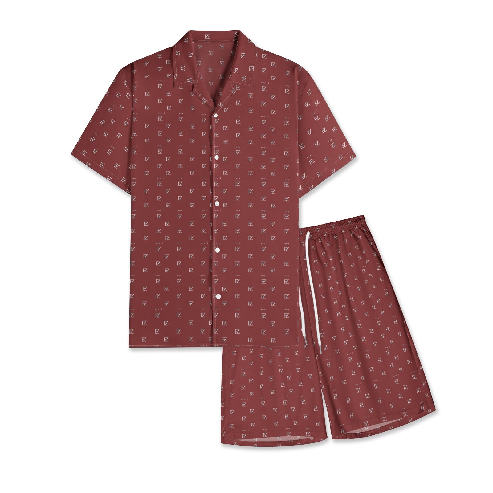 FZ Men's Designer Shorts Suit