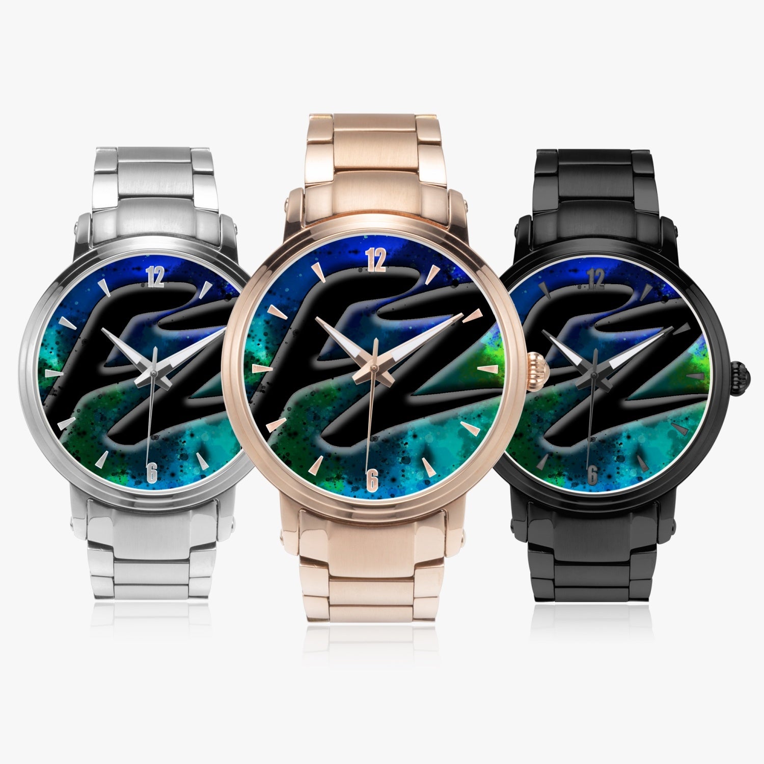 FZ Steel Strap Automatic Watch (With Indicators) - FZwear