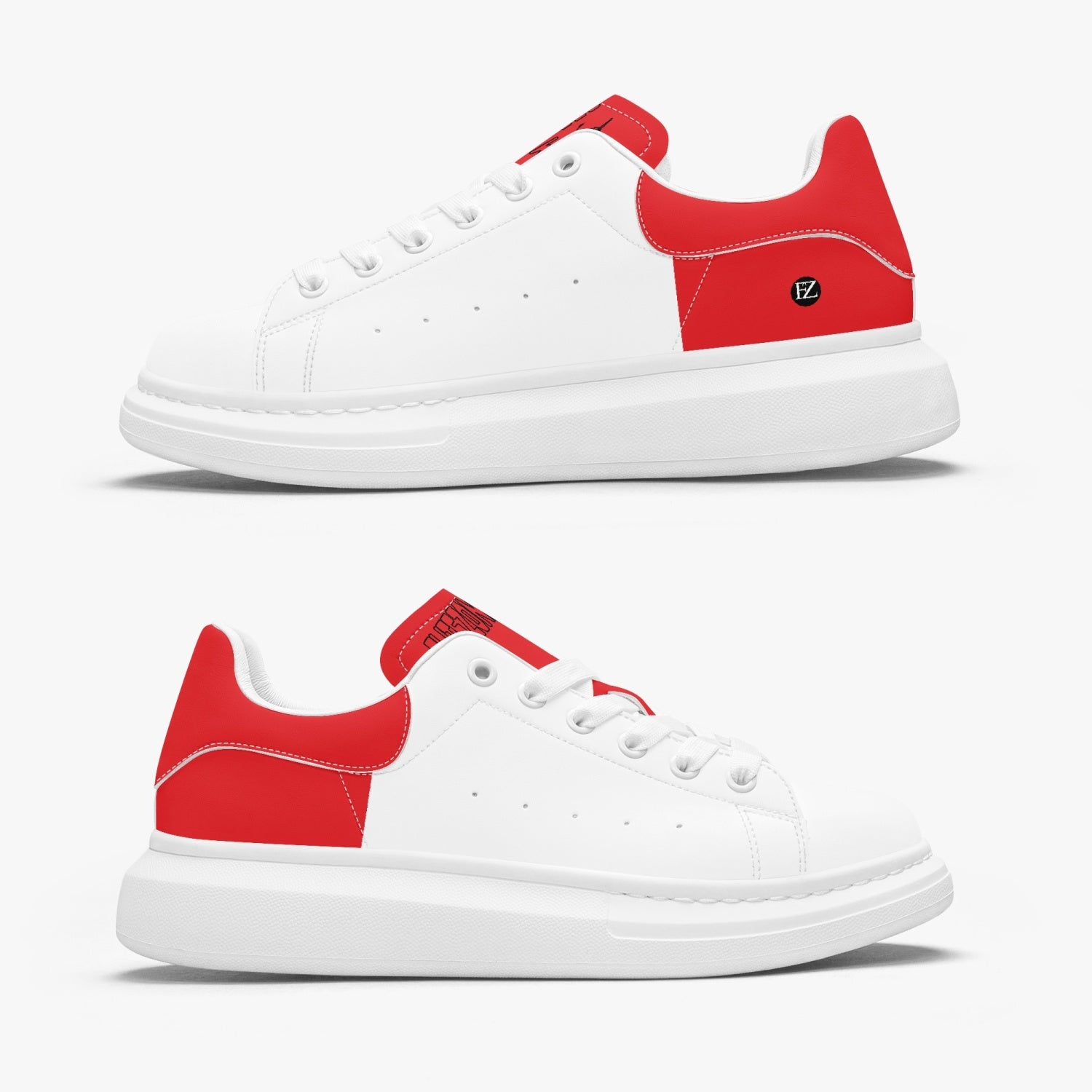 FZ Unisex Leather Oversized Sneakers - FZwear