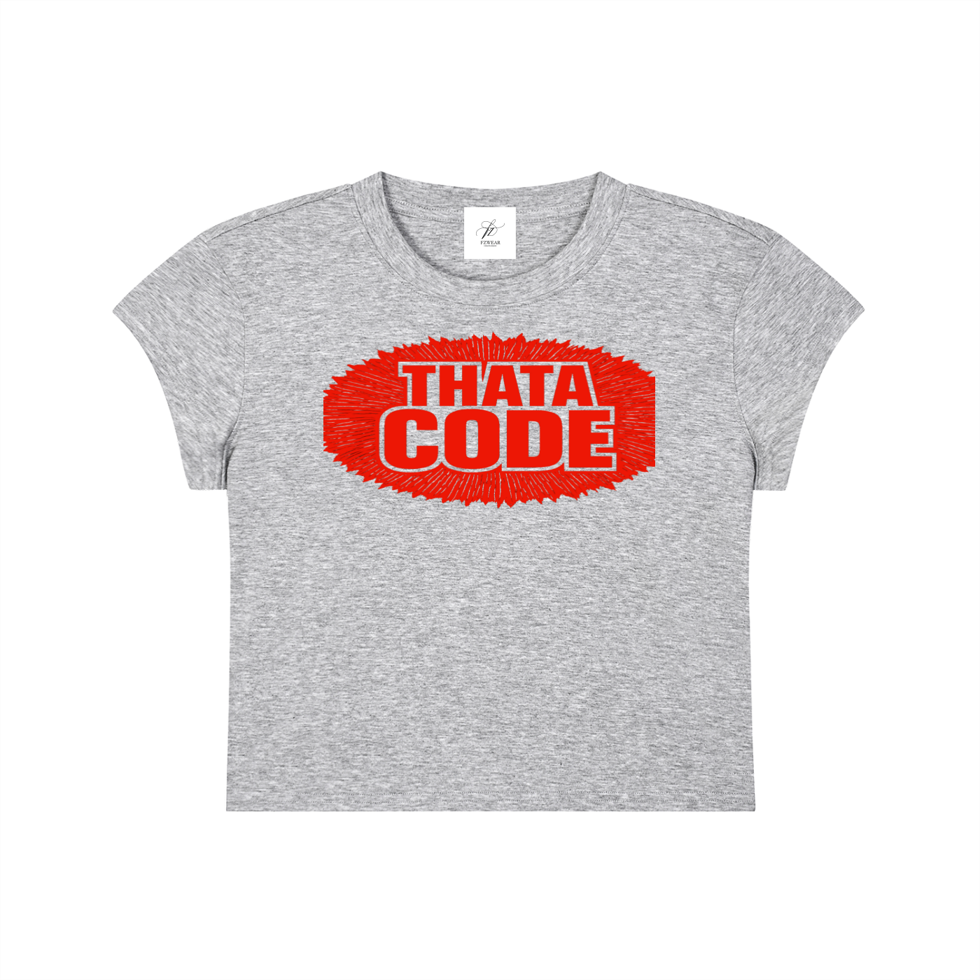 FZ Women's Slim-Fit Cropped Tee
