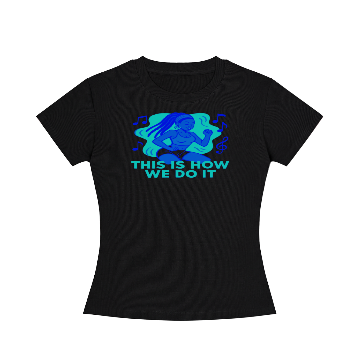 FZ Women's Slim Fit Crewneck Tee