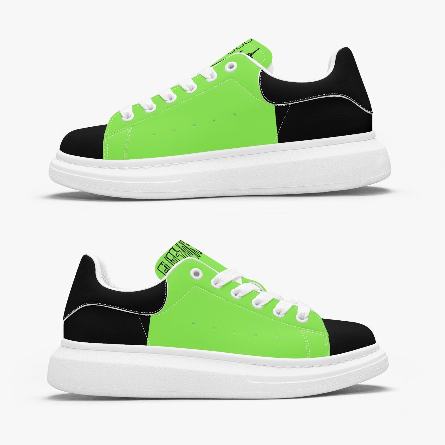 FZ Unisex. Leather Oversized Sneakers - FZwear