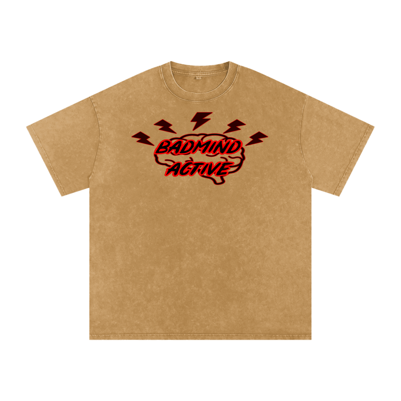 FZ Unisex Snow Washed Oversized Cotton Tee