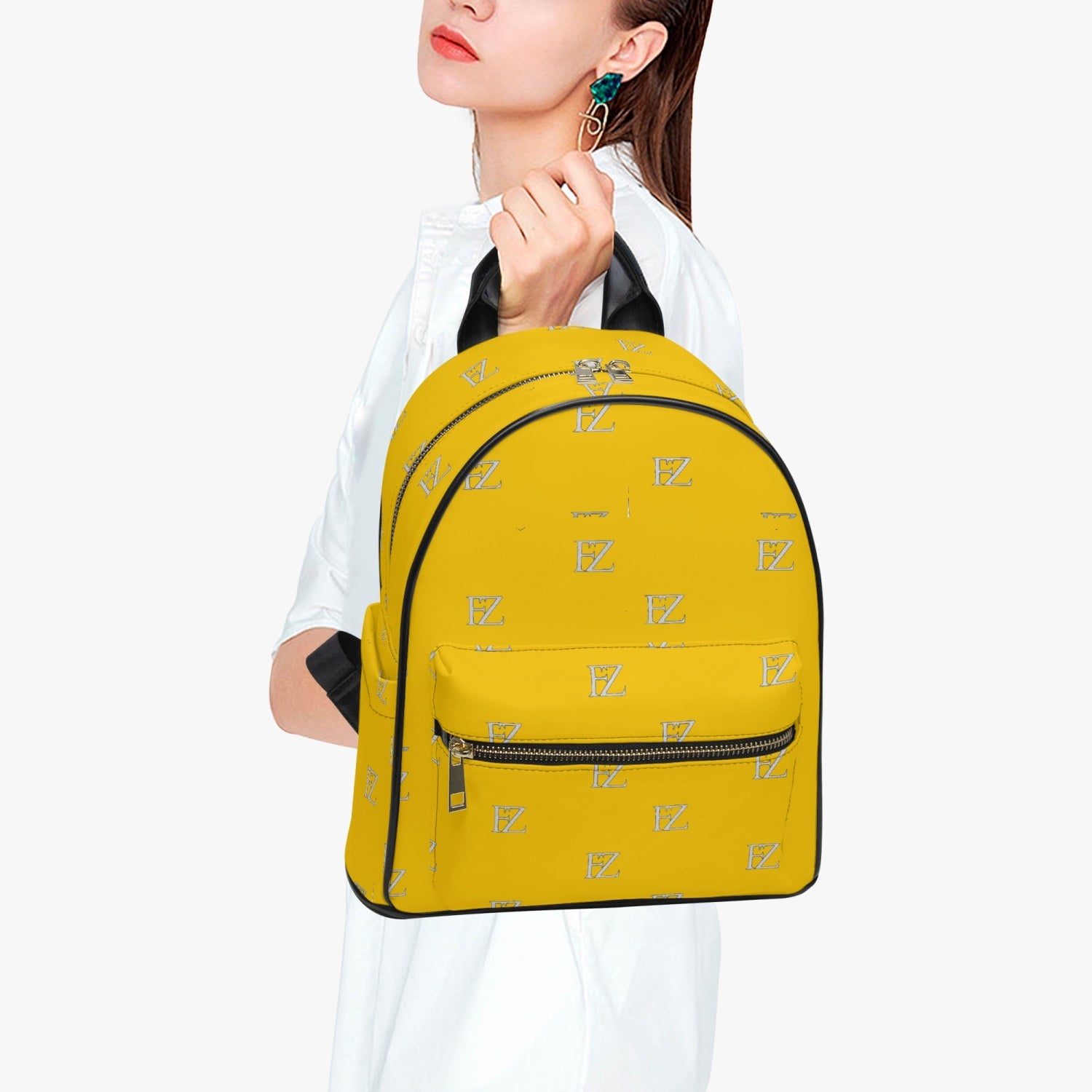 FZ Printed PU Backpack - FZwear