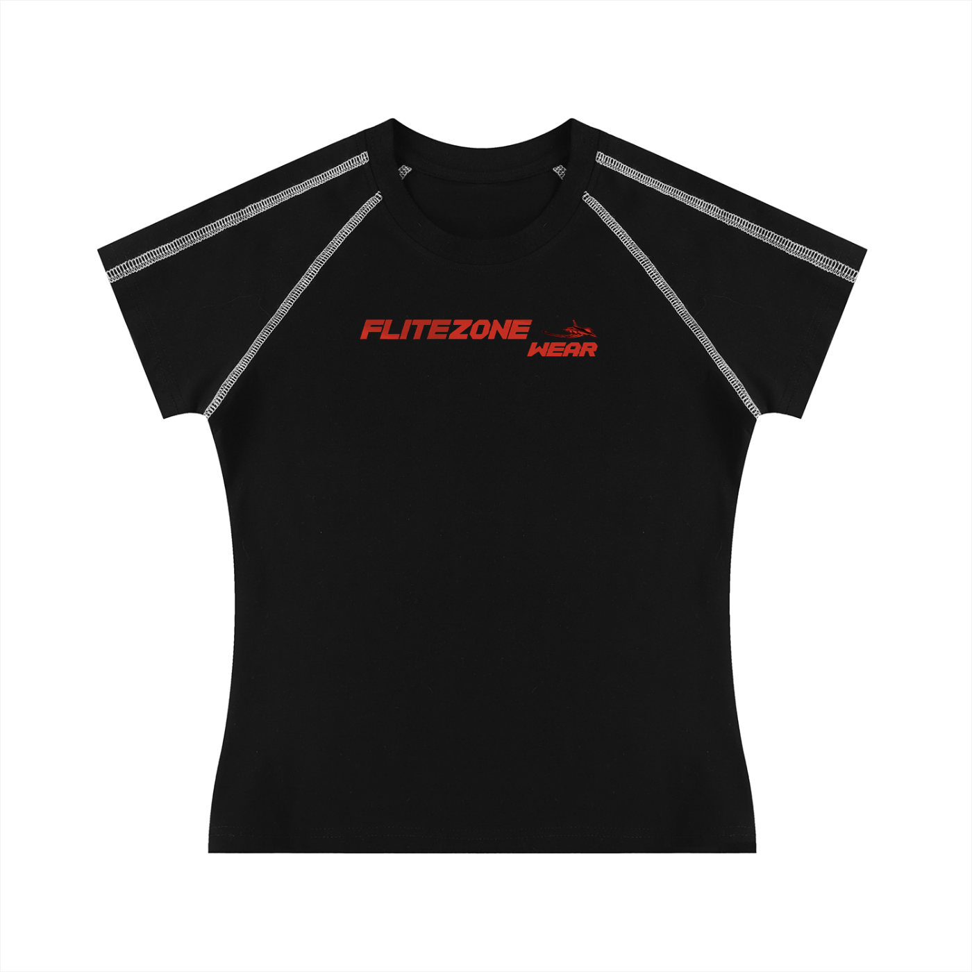 FZ Women's Contrast Stitch Raglan Tee