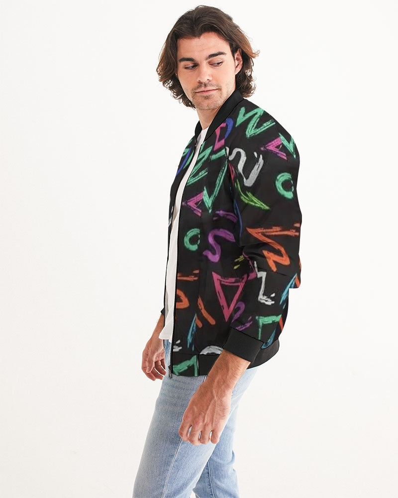 FZ AFRICAN ALPHA PRINT Men's Bomber Jacket - FZwear