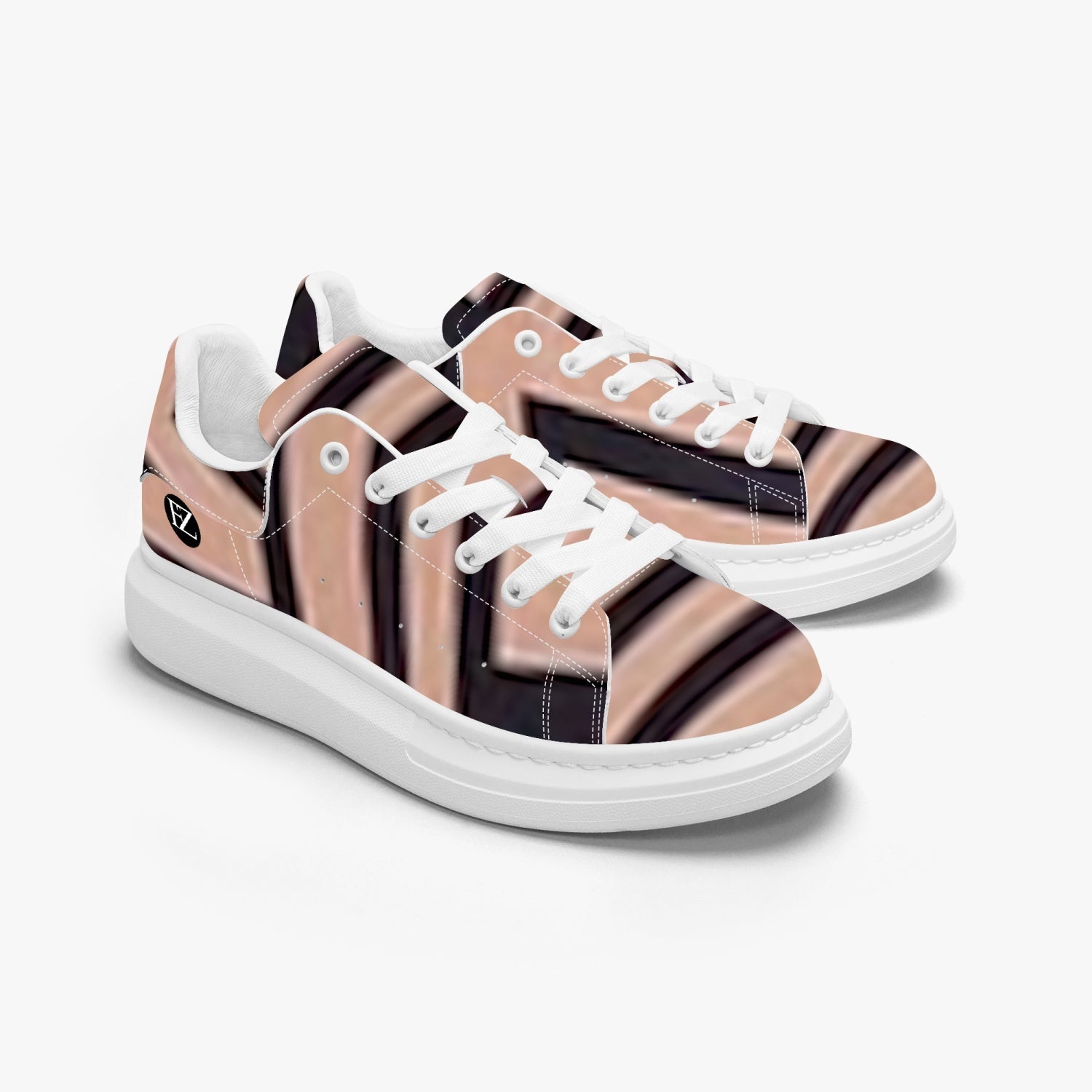 FZ Unisex Leather Chunky Sneakers - FZwear