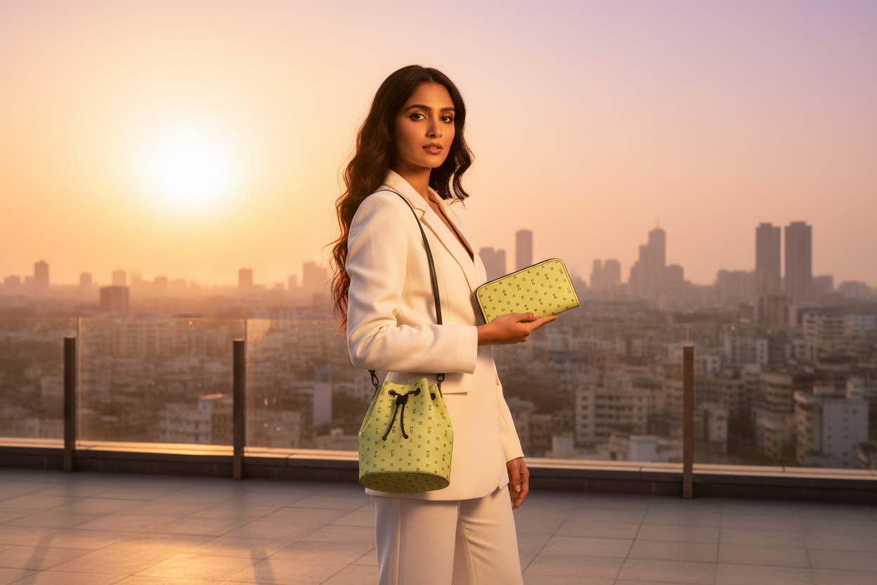 FZ MONOGRAM HANDBAG SET BUNDLE