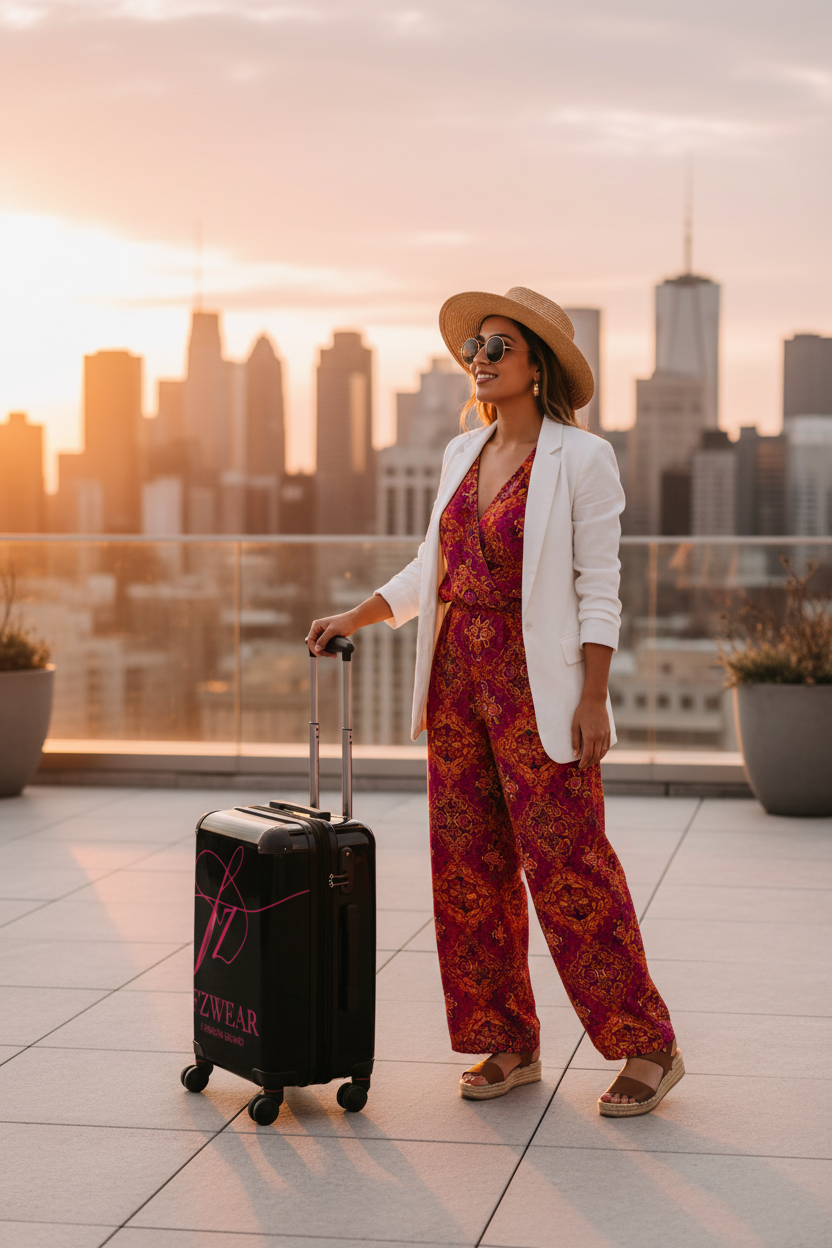 FZwear Suitcase - Rooftop