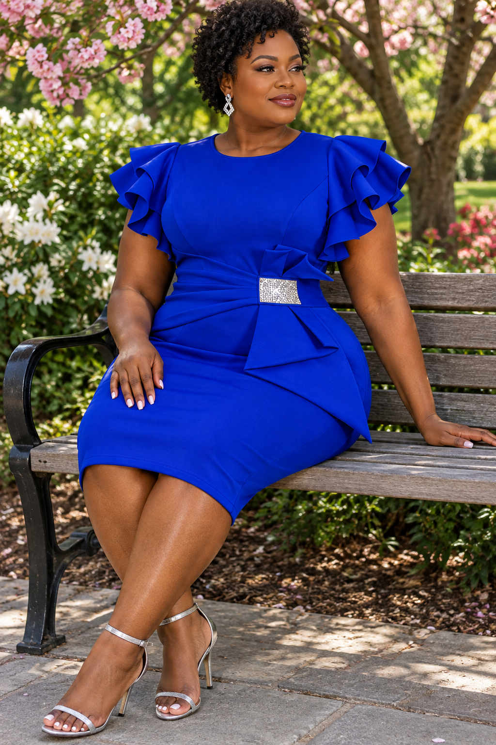 Garden bench look