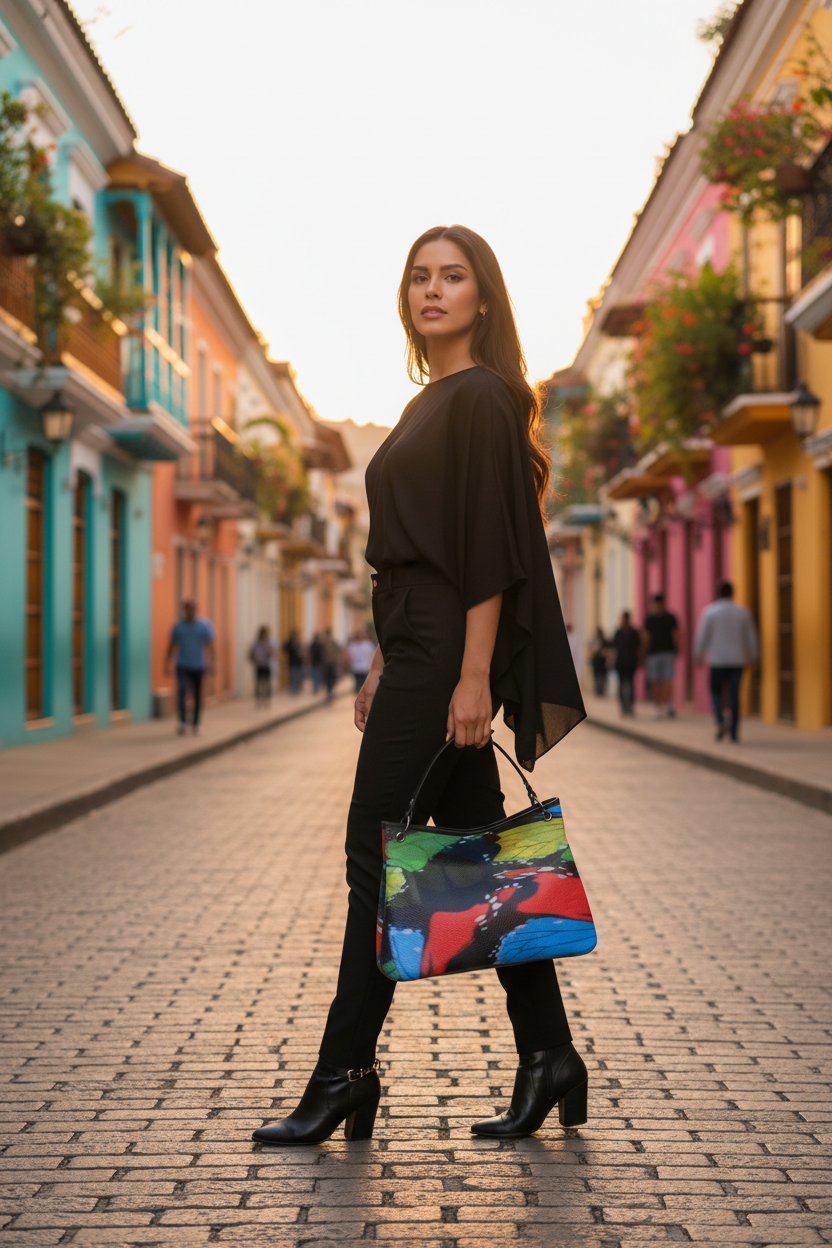 FZ AFRICAN PRINT ORIGINAL SLOUCH BAG