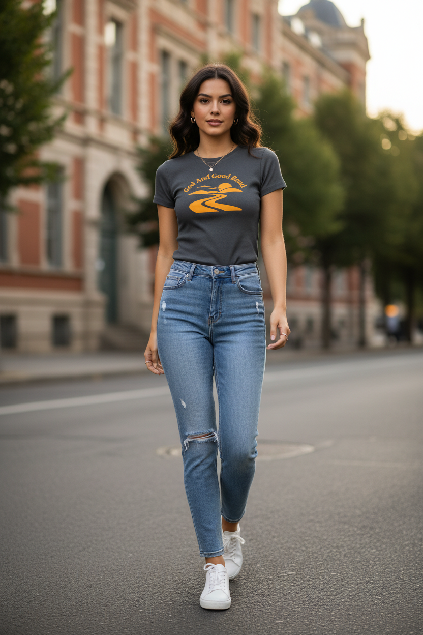 God And Good Road Tee 1
