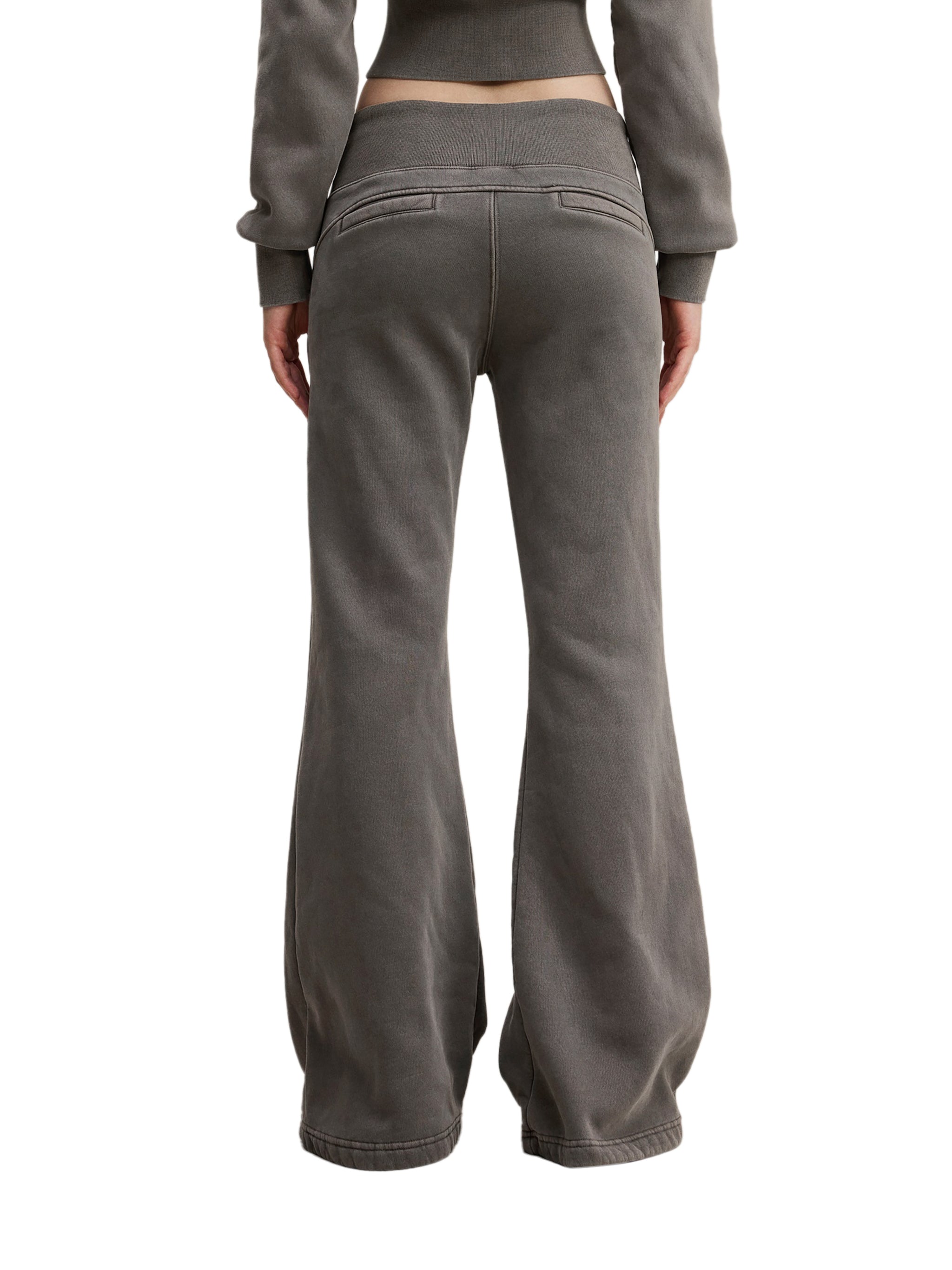 FZ Women's Vintage Washed Flared Fleece Pants