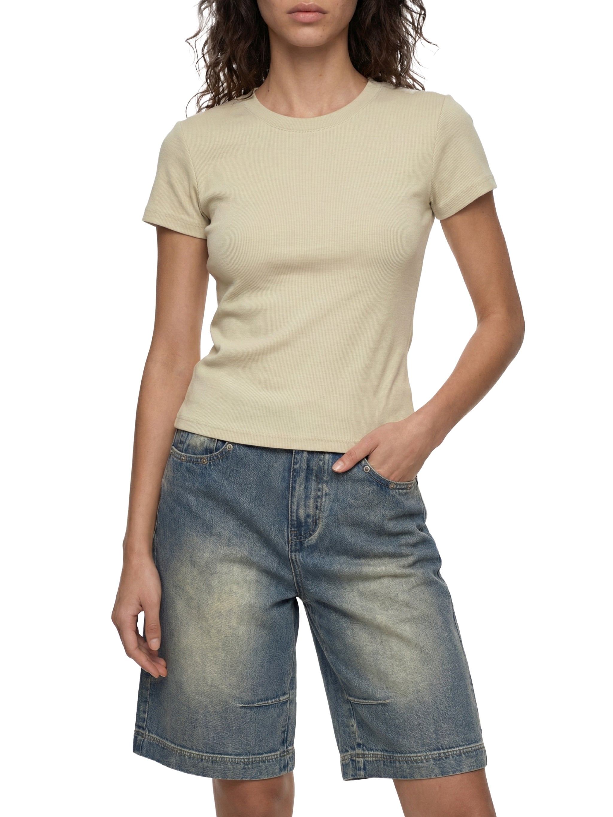 FZ Women's Slim Fit Crewneck Tee