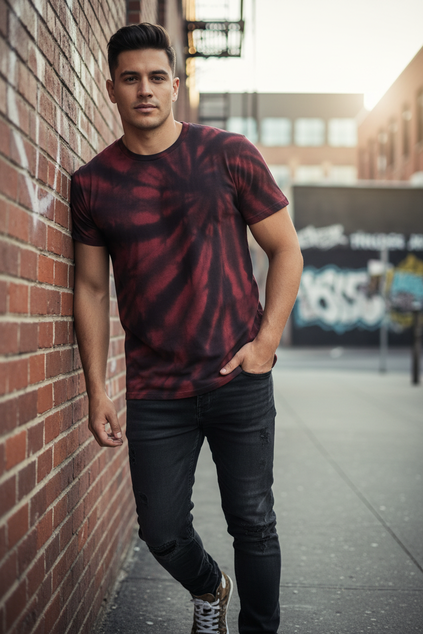 Latino male model lifestyle