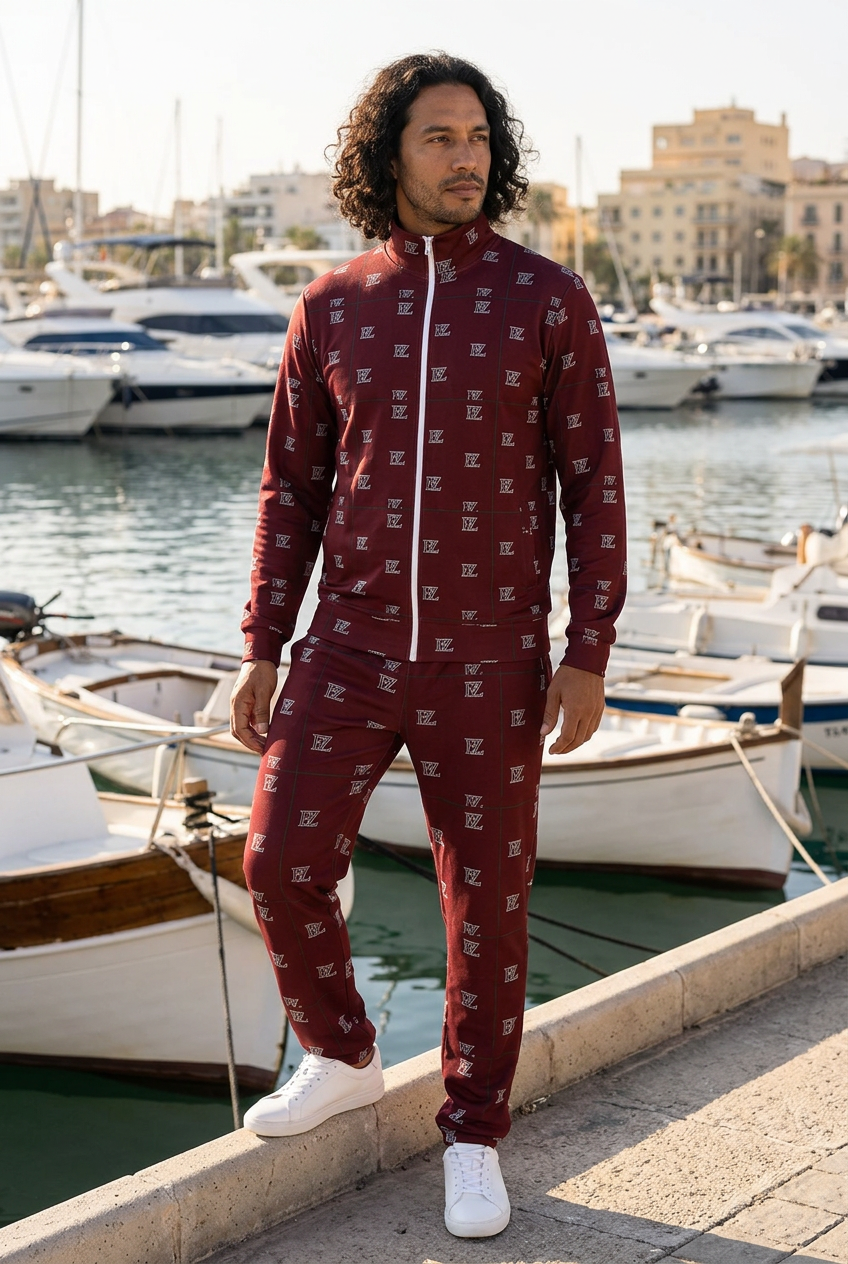 Latino man at a harbor