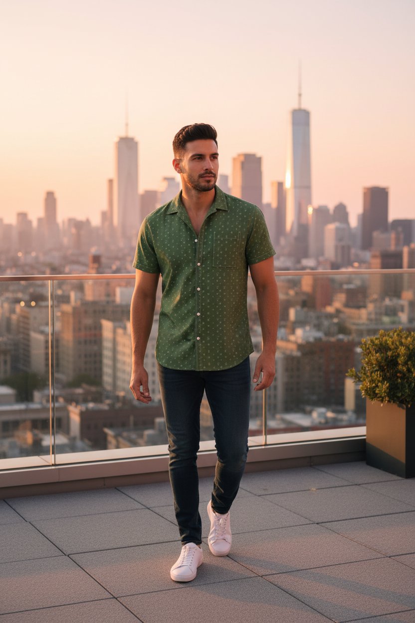 Latino model - Rooftop