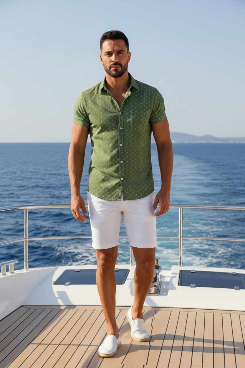 Middle Eastern model - Yacht