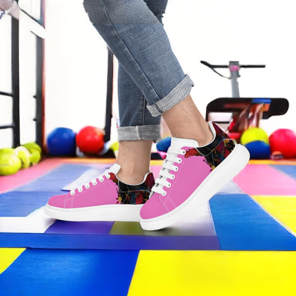 FZ Mens White Tongue Chunky Shoes - FZwear