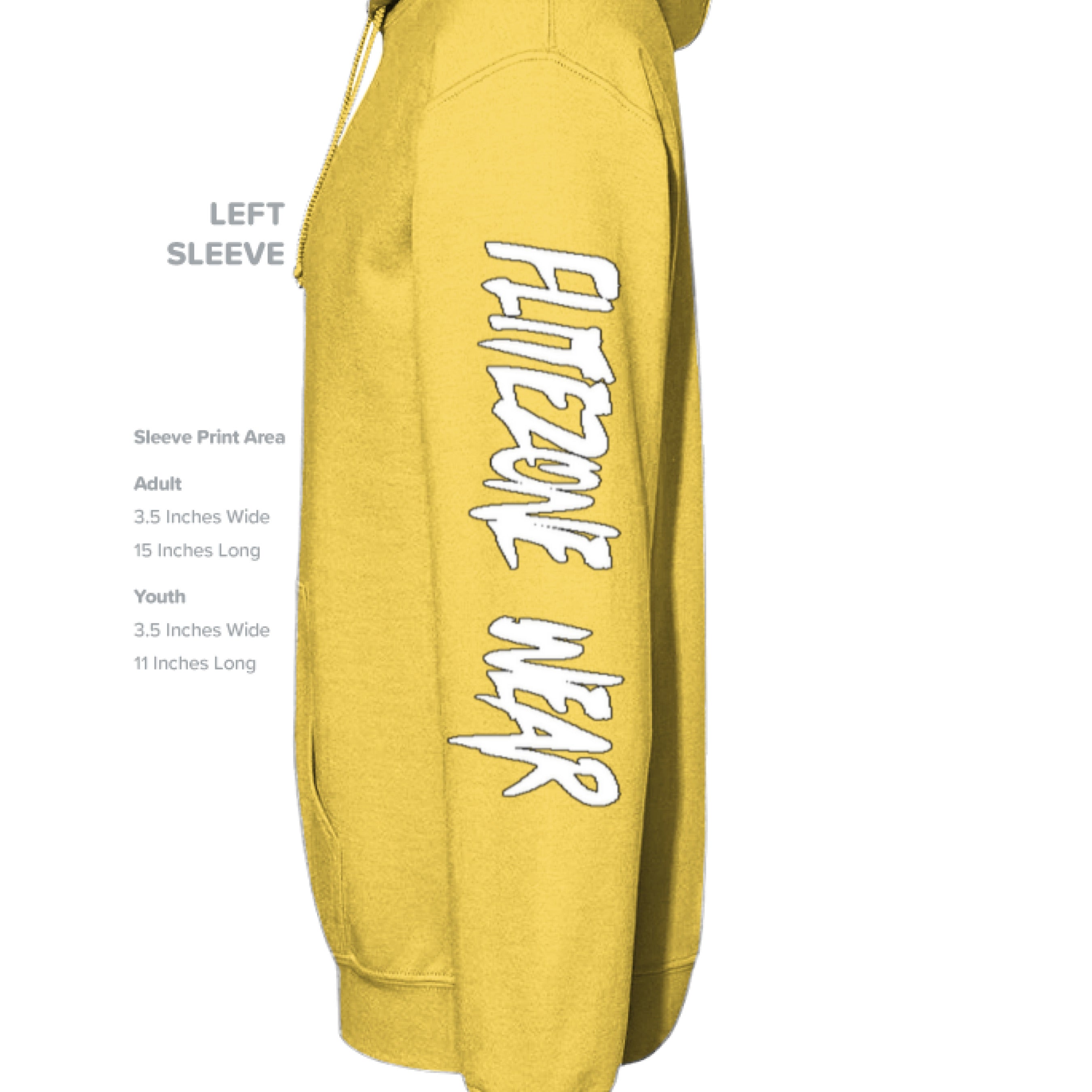 Light Yellow - SLEEVE_LEFT