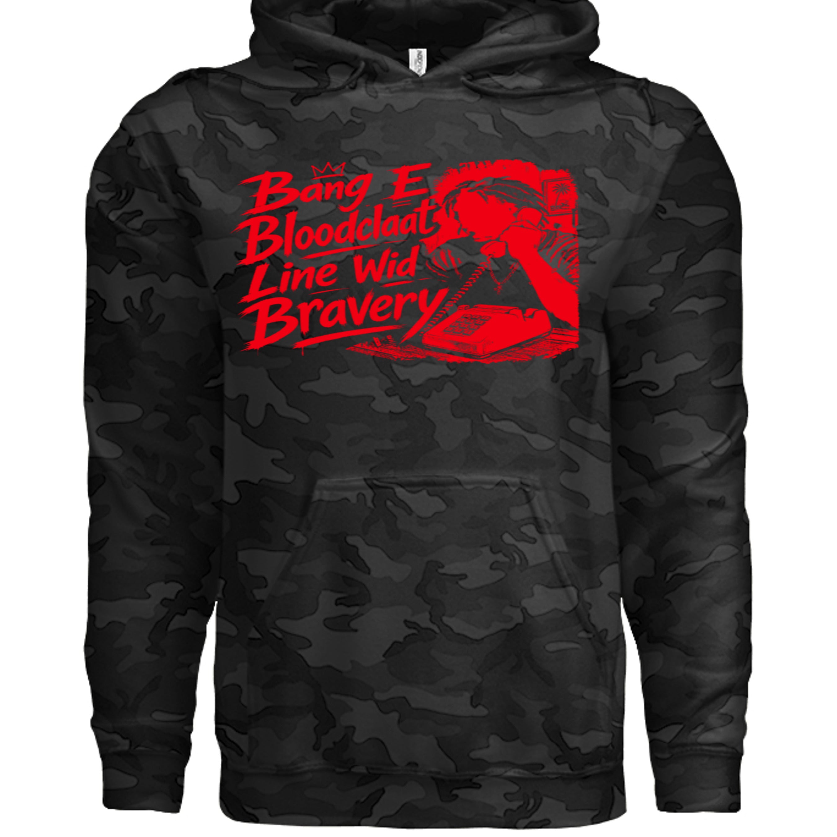Black Camo - IND4000 - FRONT