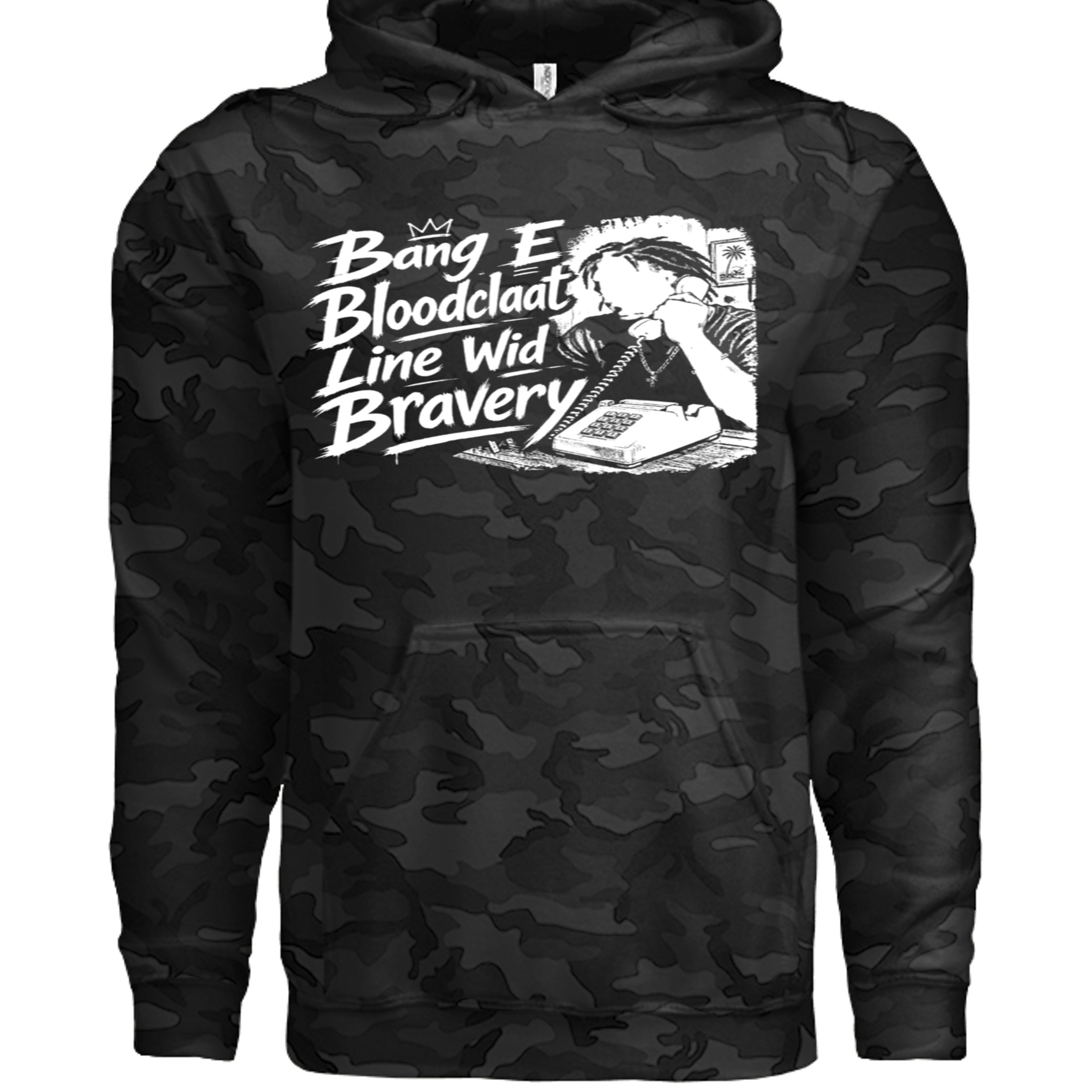 Black Camo - IND4000 - FRONT