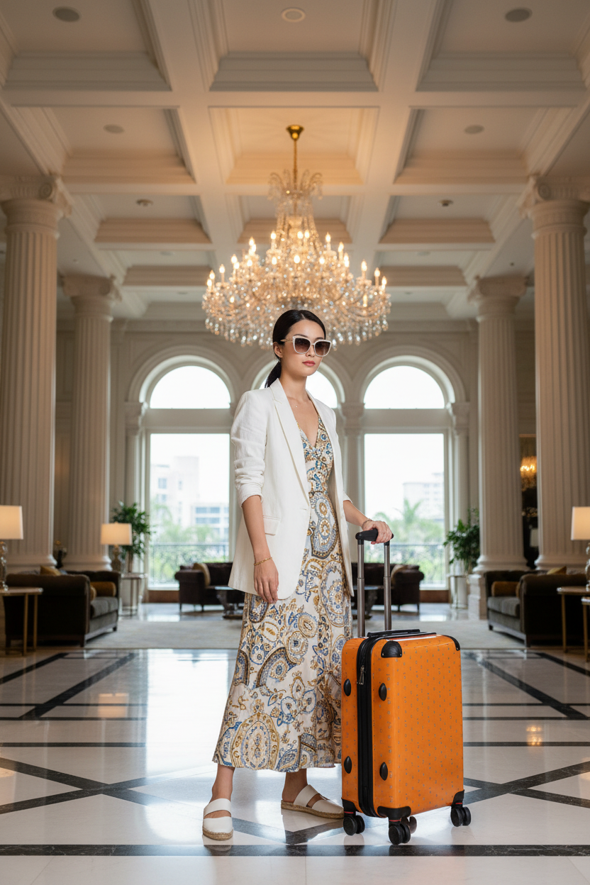 Orange Suitcase - Hotel