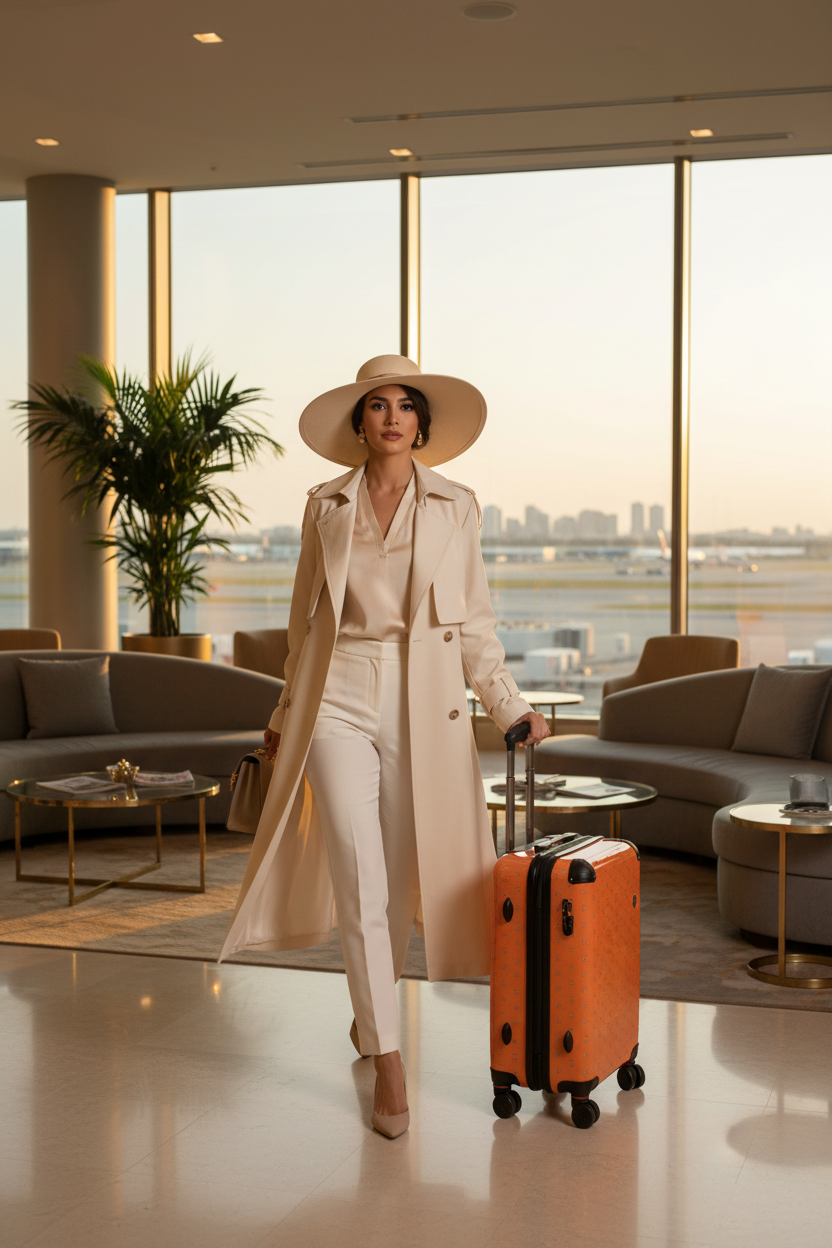 Orange Suitcase - Lounge
