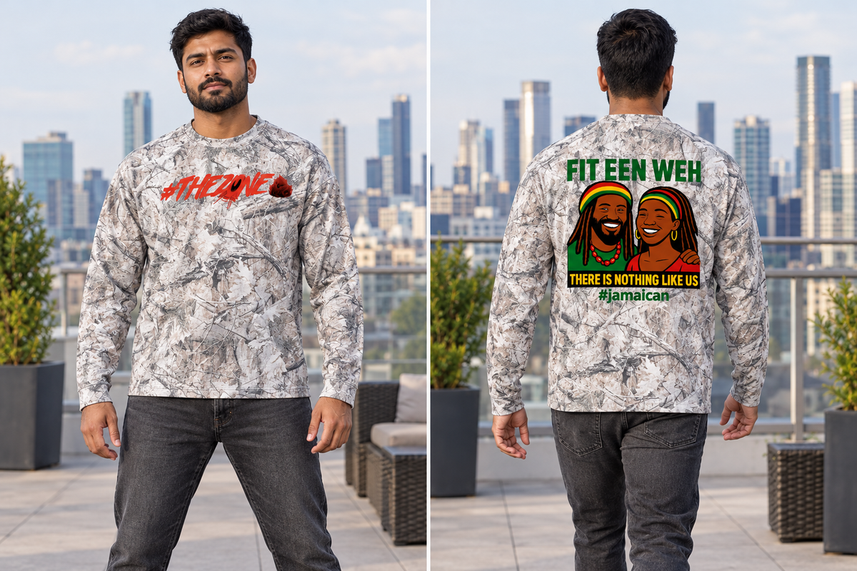 South Asian male model, front and back on a city rooftop